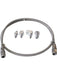 Aeroflow S/Steel Braided Line Gauge Kit -3AN 3ft Hose with Fittings AF30-3003 Aeroflow - Micks Gone Bush
