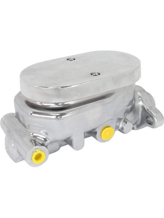 Aeroflow Brake Master Cylinder 1-1/8" Bore Chrome Cast Aluminium AF300-151 Aeroflow - Micks Gone Bush