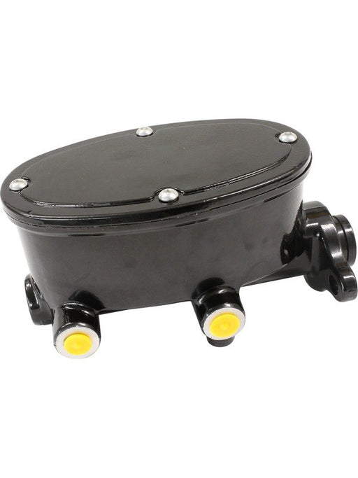 Aeroflow Brake Master Cylinder 1-1/8in Bore Black Cast Aluminium AF300-161BLK Aeroflow - Micks Gone Bush