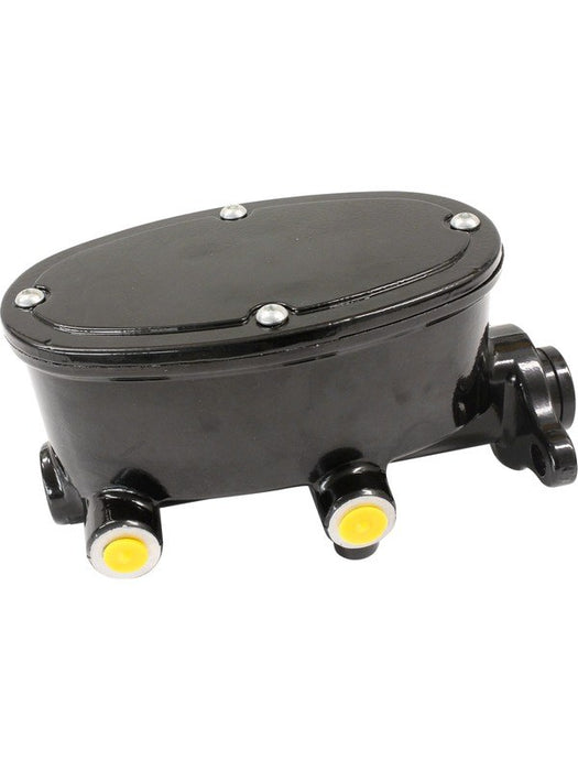 Aeroflow Brake Master Cylinder 1-1/8in Bore Black Cast Aluminium AF300-161BLK Aeroflow - Micks Gone Bush