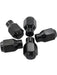Aeroflow Conical ET Style Closed Black Wheel Nuts - M12 x 1.50mm AF3026-4000 Aeroflow - Micks Gone Bush