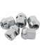 Aeroflow Acorn Short Open Chrome Wheel Nuts - M14 x 1.50mm AF3038-1000 Aeroflow - Micks Gone Bush
