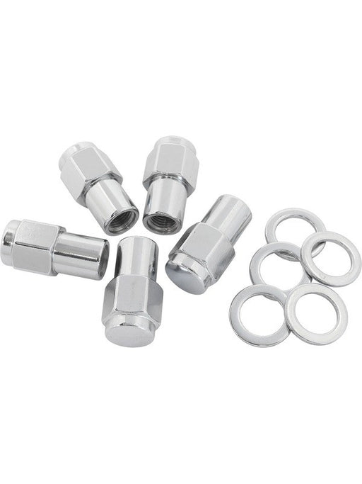 Aeroflow 0.750" Shank Closed Chrome Wheel Nuts - 1/2-20" AF3042-7000 Aeroflow - Micks Gone Bush