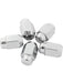 Aeroflow Acorn Medium Closed Chrome Wheel Nuts - M14 x 1.50mm AF3048-2000 Aeroflow - Micks Gone Bush