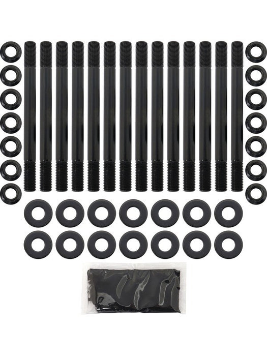 Aeroflow Head Stud Kit 12 Point Nuts Fits Ford Barra BA BF FG Turbo AF37-2022 Aeroflow - Micks Gone Bush