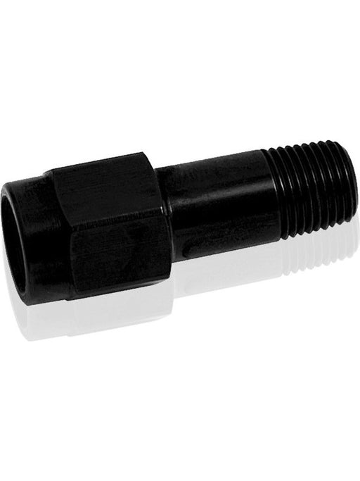 Aeroflow NPT Male-Female Extension 1/8", 1-1/4" 31.75mm Length Black AF372-02BLK AF372-02BLK Aeroflow - Micks Gone Bush