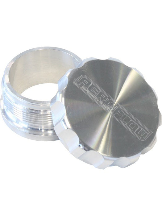 Aeroflow 2 Inch Billet Aluminium Weld-On Filler With Raw Cap AF460-32 Aeroflow - Micks Gone Bush
