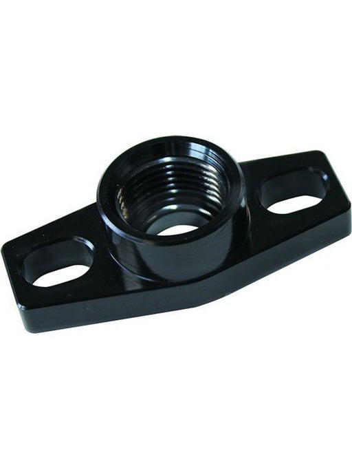 Aeroflow Turbo Drain Adapter -8AN ORB Outlet 36 to 47.5mm Bolt Centre AF463-01 Aeroflow - Micks Gone Bush