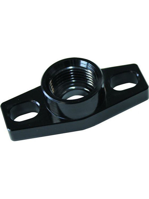 Aeroflow Turbo Drain Adapter -8AN ORB Outlet 36 to 47.5mm Bolt Centre AF463-01 Aeroflow - Micks Gone Bush
