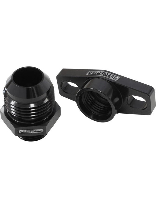 Aeroflow Turbo Drain Adapter -12AN 38-44mm Hole Centre O-ring Seal AF463-10 Aeroflow - Micks Gone Bush