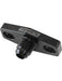 Aeroflow Turbo Oil Feed Adapter -6AN, 38-44mm Hole Centres Black AF463-26 Aeroflow - Micks Gone Bush