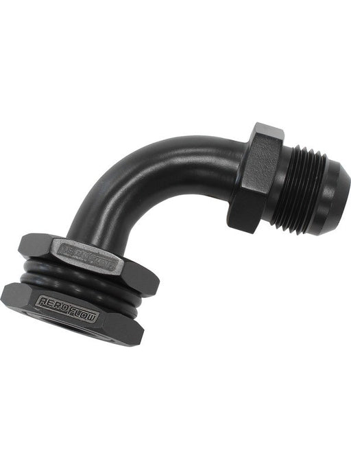 Aeroflow Turbo Drain Bulkhead 90 with -10AN Male AF463-33 Aeroflow - Micks Gone Bush