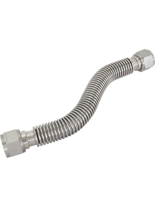 Aeroflow -12AN Flexible Turbo Drain Hose 300mm 304 Stainless Steel AF463-42 Aeroflow - Micks Gone Bush