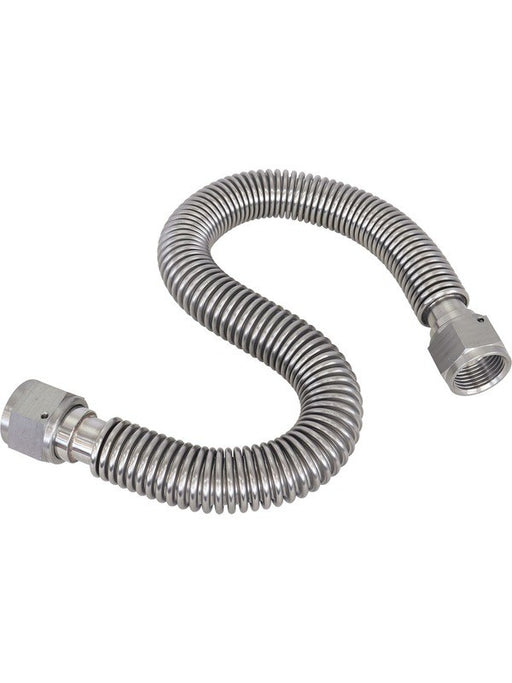 Aeroflow -12AN Flexible Turbo Drain Hose 500mm 304 Stainless Steel AF463-43 Aeroflow - Micks Gone Bush