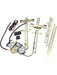 Aeroflow Electric Power Window Kit With Switches & Wiring AF49-1600 Aeroflow - Micks Gone Bush