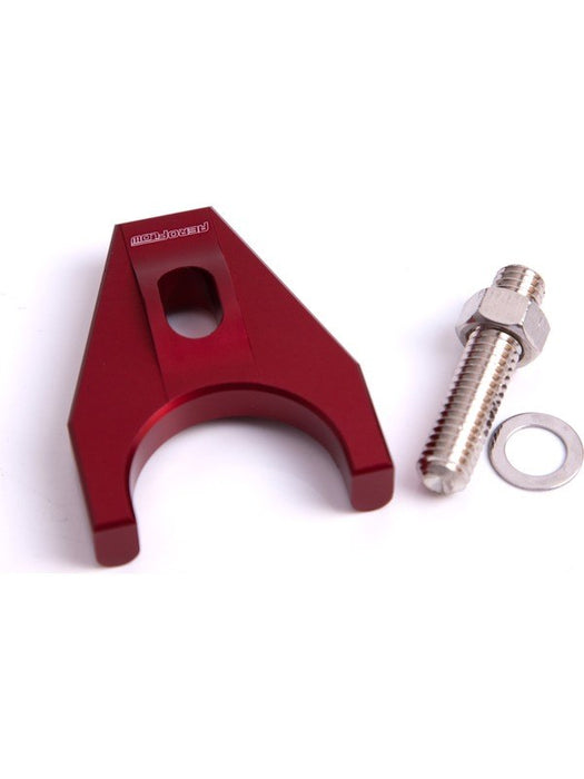 Aeroflow Billet Distributor Hold Down Clamp Red For SB Chevy AF64-2032R Aeroflow - Micks Gone Bush