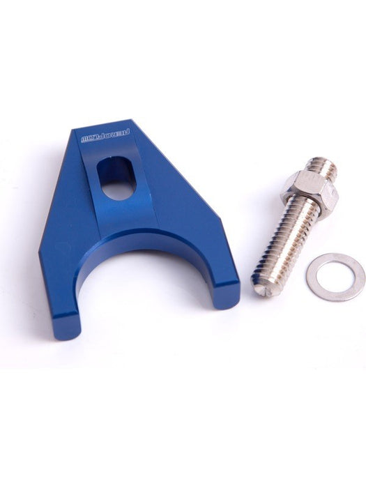 Aeroflow Billet Distributor Hold Down Clamp Blue For SB Chevy AF64-2032 Aeroflow - Micks Gone Bush