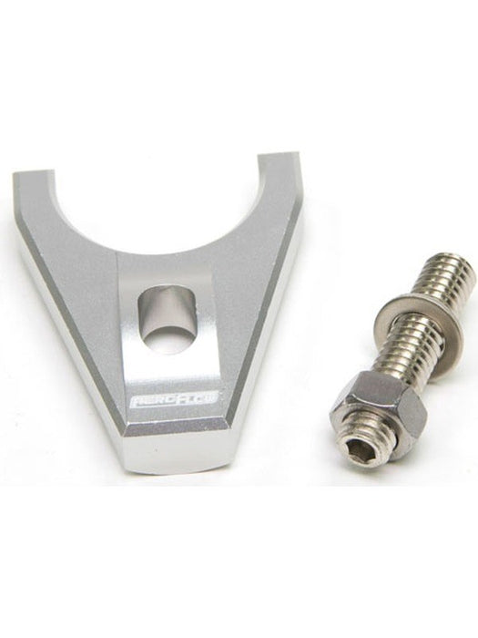 Aeroflow Billet Distributor Hold Down Clamp Silver For Holden & V8 AF64-2038S Aeroflow - Micks Gone Bush