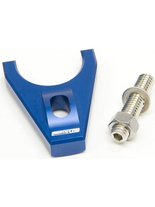Aeroflow Billet Distributor Hold Down Clamp Blue For Holden & V8 AF64-2038 Aeroflow - Micks Gone Bush