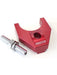 Aeroflow Billet Distributor Hold Down Clamp Red For Ford 302-351C AF64-2093R Aeroflow - Micks Gone Bush