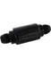 Aeroflow Billet Fuel Filter -8AN 40 Micron, 1.25" x 3" L, Black ( AF66-2053BLK) AF66-2053BLK Aeroflow - Micks Gone Bush