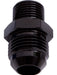 Aeroflow AN EFI Fuel Pump Adapter M12 X 1.5mm to -6AN Black AF731-06BLK Aeroflow - Micks Gone Bush