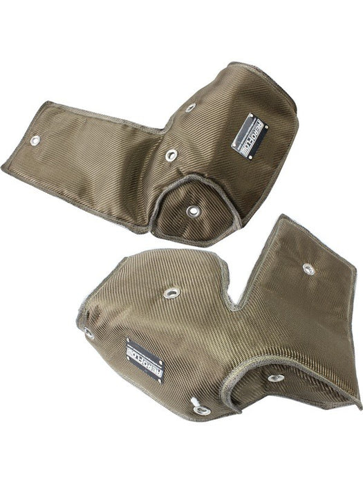 Aeroflow Titanium Turbo Bag / Blanket R35 GTR VR38 Sold Pair Blanket AF91-8010 Aeroflow - Micks Gone Bush