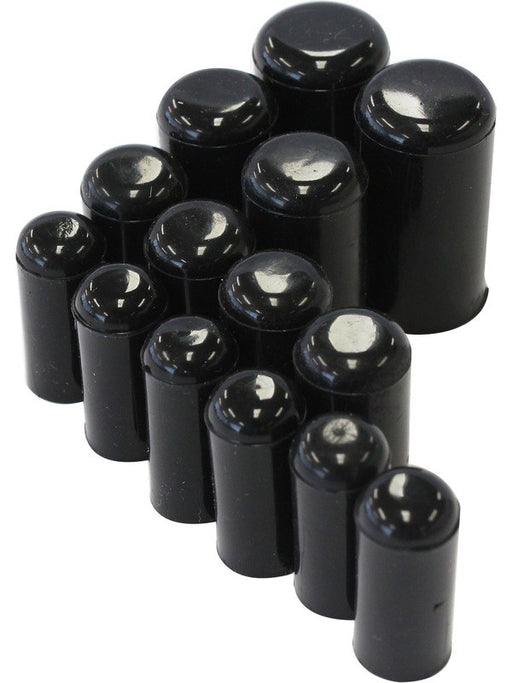 Aeroflow Metric Vacuum Blank Off Plug Kit 16 piece Black AF9290-016-01 Aeroflow - Micks Gone Bush