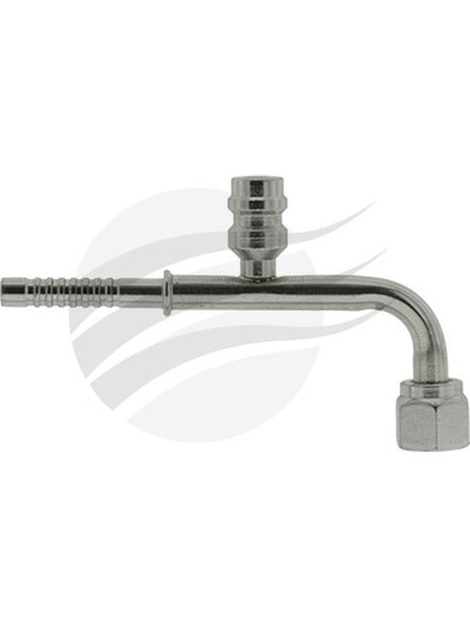 ATCO Fitting For 6 (AN) X 90 W/ R134 H/P For Clamp # AN3806C AN1321-3 ATCO - Micks Gone Bush