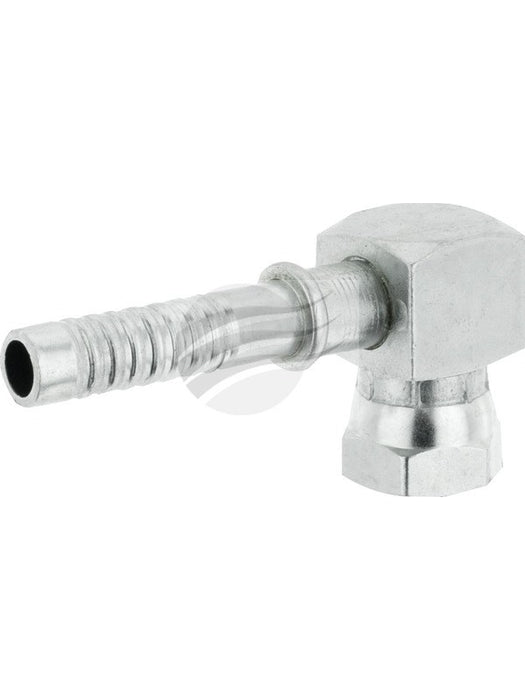 Atco Female O-Ring 8 X 90 Short Drop An Fitting Use An3808C Clamp AN1322-SSD ATCO - Micks Gone Bush