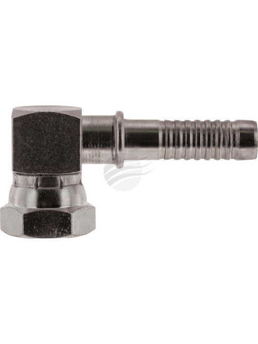 Atco Female O-Ring 10 X 90 Short Drop An Fitting Use An3810C Clamp AN1323-SSD ATCO - Micks Gone Bush