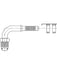 Atco Fitt 90 Deg #8 Air O Crimp Mor with Clamp AN1422C ATCO - Micks Gone Bush