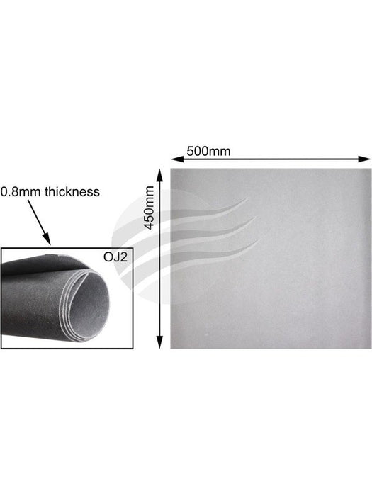 Aunger Oil Jointing Sheet 500x450x0.8mm AOJ2 Aunger - Micks Gone Bush
