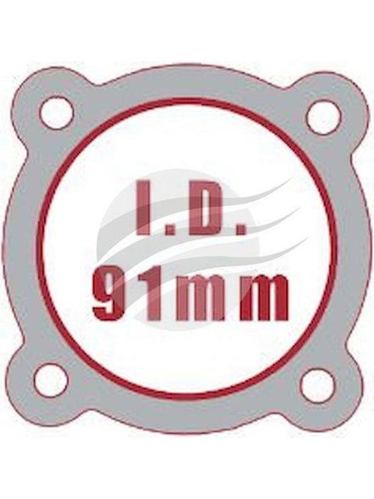 Aunger Exhaust Gasket 3 1/2" 4 Bolt APG354R-10 Aunger - Micks Gone Bush