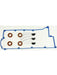 Aunger Rocker Cover Gasket Kit Fits Hyundai G4Gb I4 Dohc ARCG016K Aunger - Micks Gone Bush