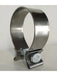 Aunger Exhaust Single Bolt Clamp 2.5in SS430 Heavy Duty Single Pack ASBC250SS Aunger - Micks Gone Bush