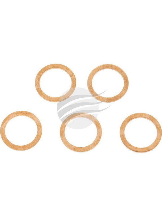 Aunger Sump Plug Washers Copper 18mm X 24mm X 1.5mm ASPW8 Aunger - Micks Gone Bush