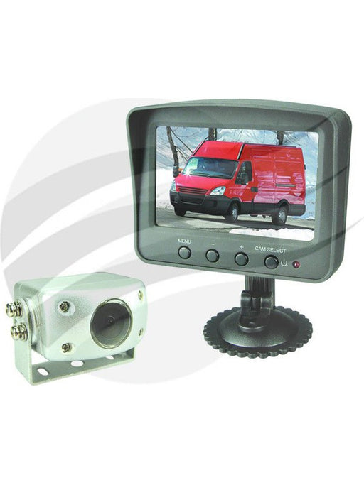 Jaylec 4.3" Tft Lcd Reverse Camera System 12/24V 2X Camera Input 5M AV9432 Reversing Cameras Jaylec - Micks Gone Bush
