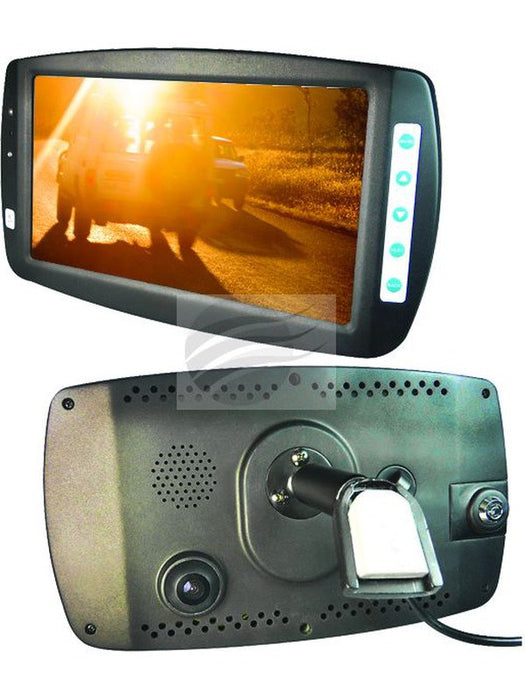 Jaylec 8" Mobile Dvr Rear View Mirror Lcd Screen 12/24V 32Gb Card 2X AV9880 Rear View Mirrors Jaylec - Micks Gone Bush
