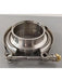 Aunger Exhaust V Band Clamp 2in Ss304 Includes Flanges Std Hd AVC200 Exhaust Clamps Aunger - Micks Gone Bush