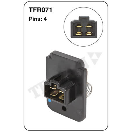 Tridon Air Conditioning Resistor TFR071 4 Pin AIR CONDITIONING RESISTOR TRIDON - Micks Gone Bush