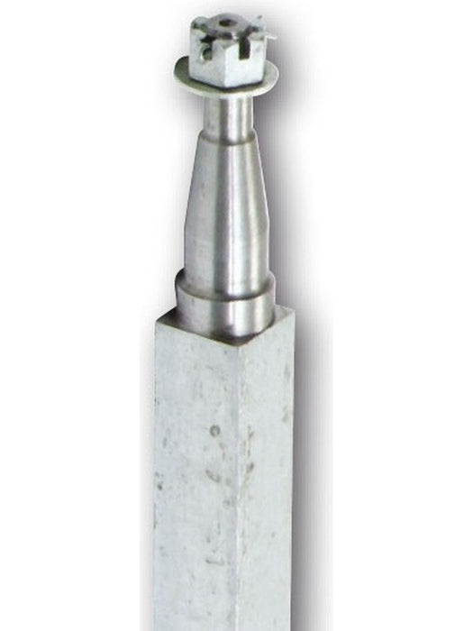 ARK Axle Straight Beam 45mm X 89" Square Solid Galvanised 1500kg Capacity AXS4589G Axle Parts ARK - Micks Gone Bush