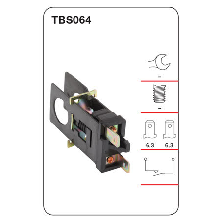 Tridon Stop Light Switch TBS064 SWITCH TRIDON - Micks Gone Bush