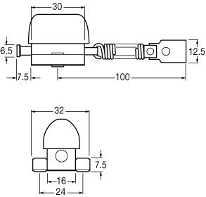 Hella Stop Lamp Switch Off - Mom On Spst 10A 12V Part No. 4560 SWITCH HELLA - Micks Gone Bush