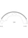 Bosch Brake Shoe Rear Set B1647 BOSCH - Micks Gone Bush