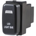 Narva Mitsubishi Style Sealed Push Switch Off/on Spdt 12V Blue LED 63362BL SWITCH NARVA - Micks Gone Bush