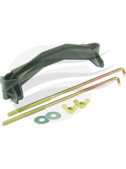 Jaylec Battery Hold Down Bracket 137.5mm J Style [ref Narva BHD14] BC0001 Battery Hold Downs Jaylec - Micks Gone Bush