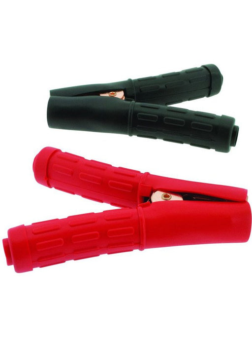 Jaylec Pack 2 Battery Clamps Insulated Black & Red Clamps 250Amp BC0250 Battery Hold Downs Jaylec - Micks Gone Bush