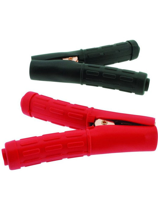 Jaylec Pack 2 Battery Clamps Insulated Black & Red Clamps 250Amp BC0250 Battery Hold Downs Jaylec - Micks Gone Bush