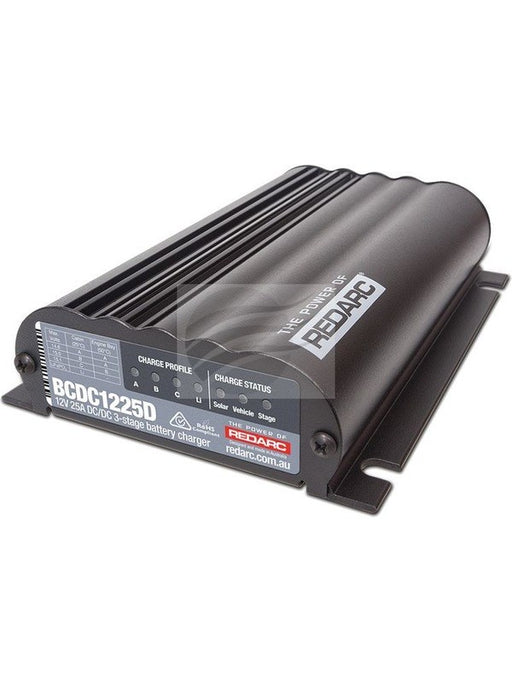 Redarc Smart Start Dc-Dc Batt Charger 12/24V 25A Multi Stage 2X12V BCDC1225D Redarc - Micks Gone Bush